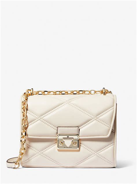 michael michael kors serena small quilted faux leather crossbody bag|Michael Kors Serena Small Quilted Crossbody Bag .